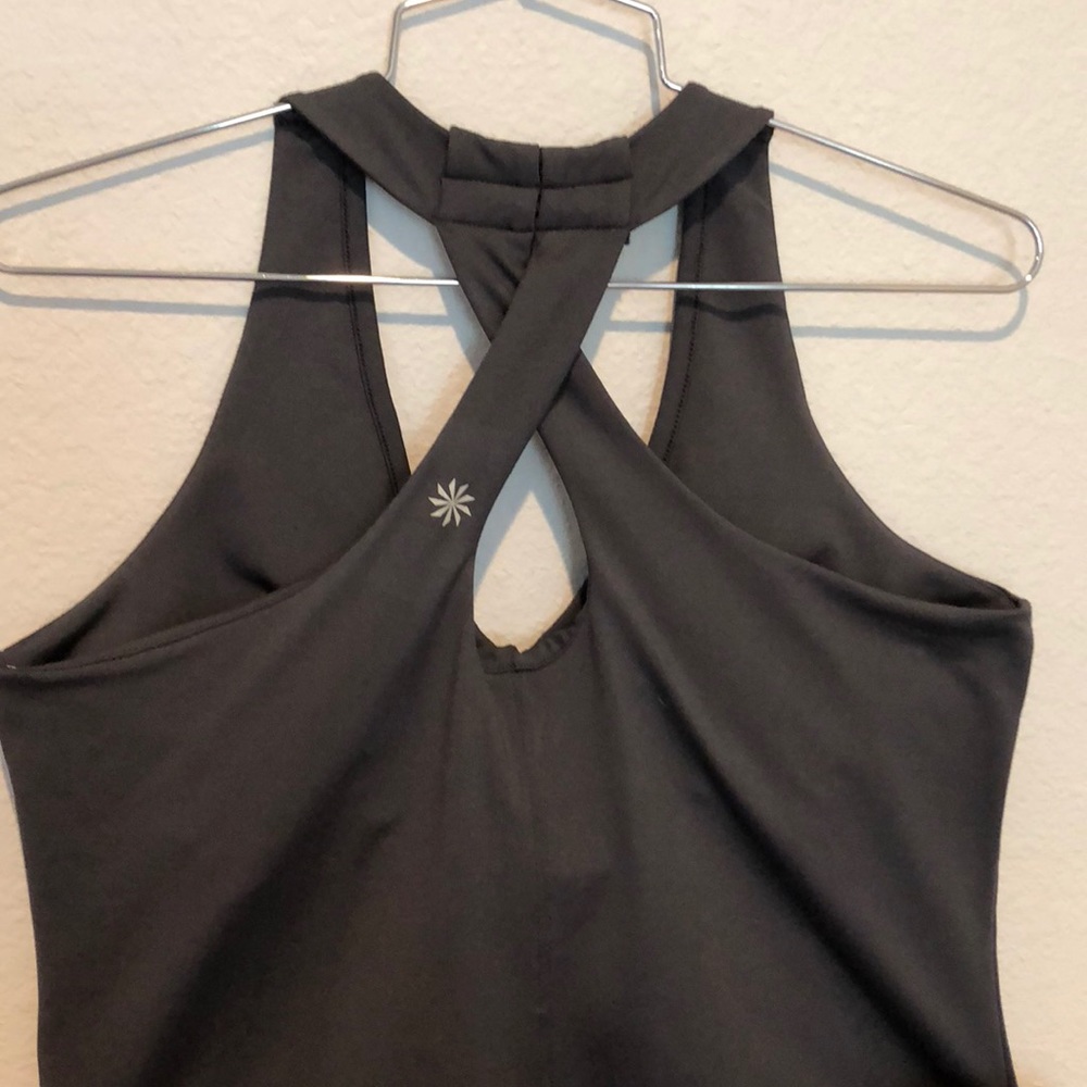 Athleta charcoal workout dress